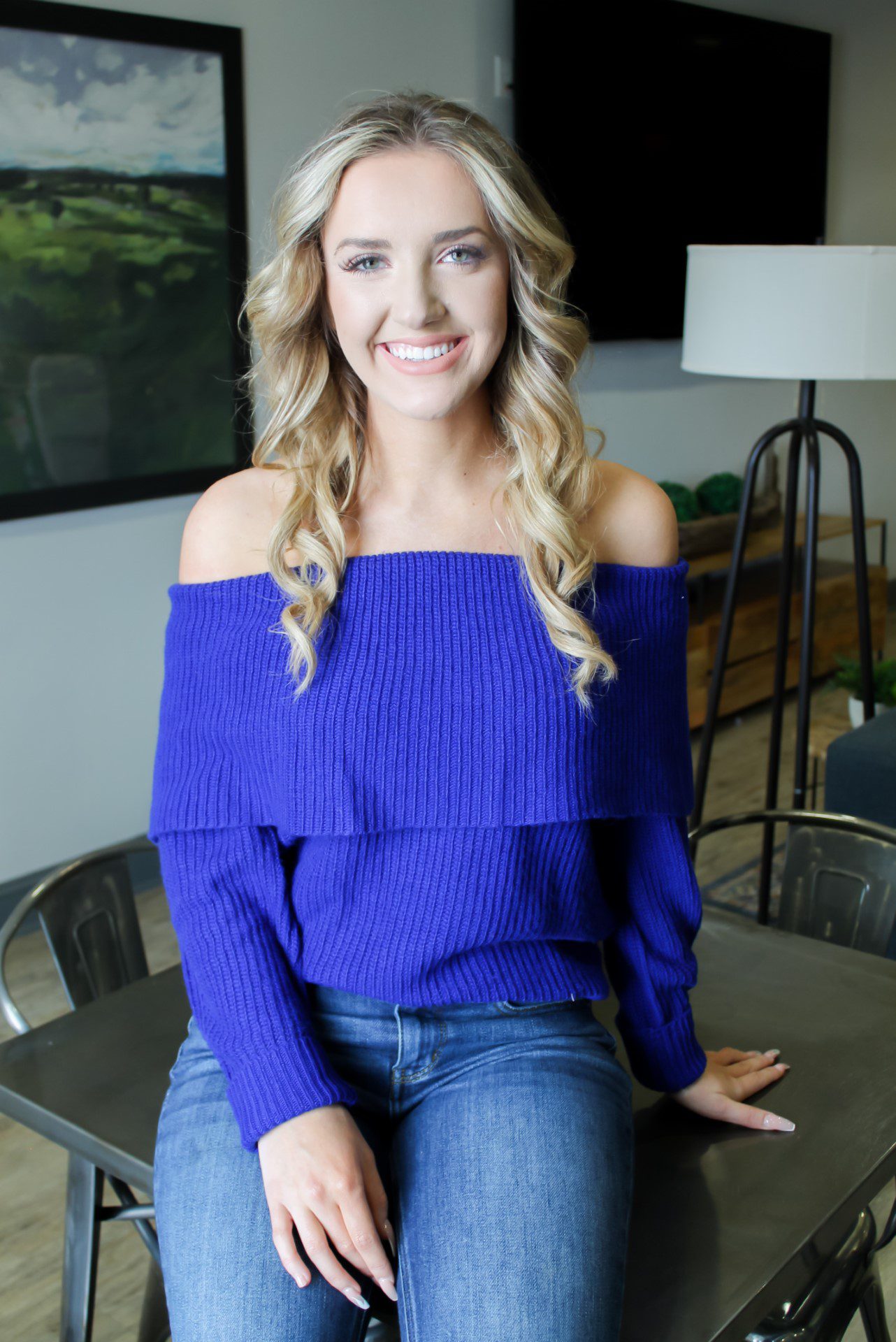 Feeling Blue Sweater