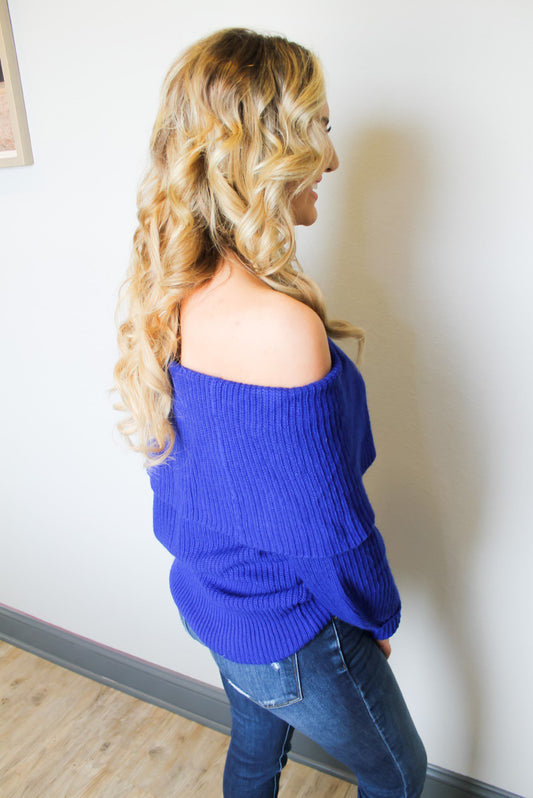 Feeling Blue Sweater