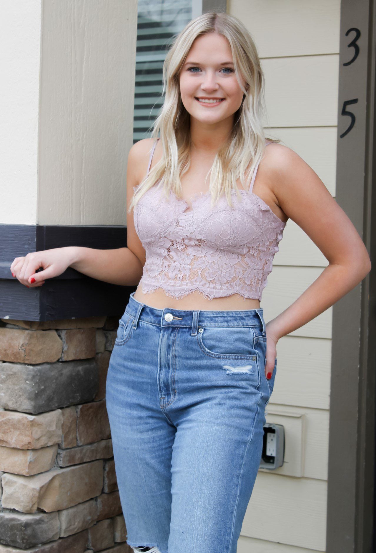 Lace Me Up, Mauve