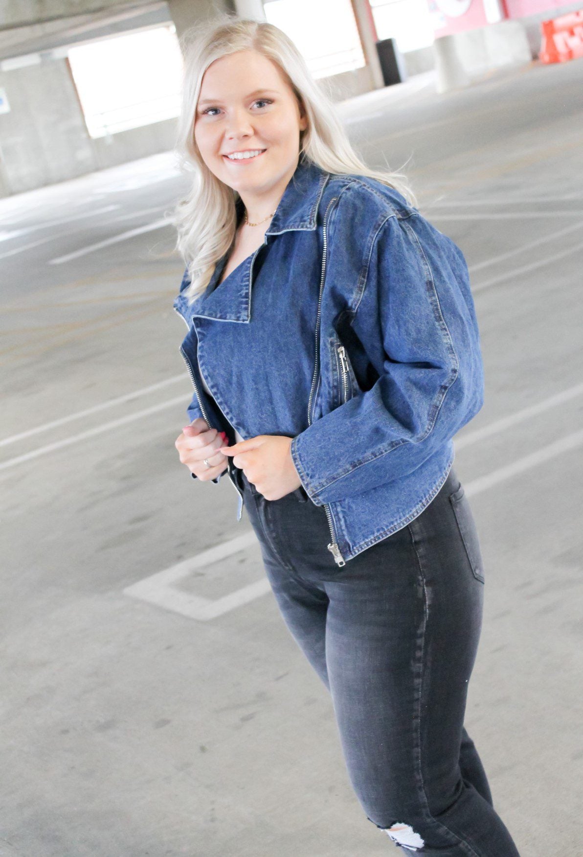 Biker Babe Denim Jacket