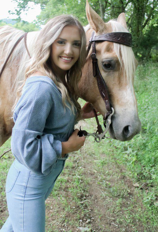 Blue Skies Cropped Sweater