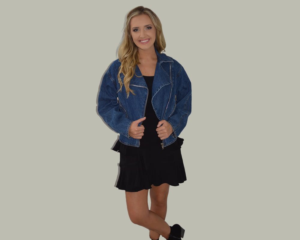 Biker Babe Denim Jacket