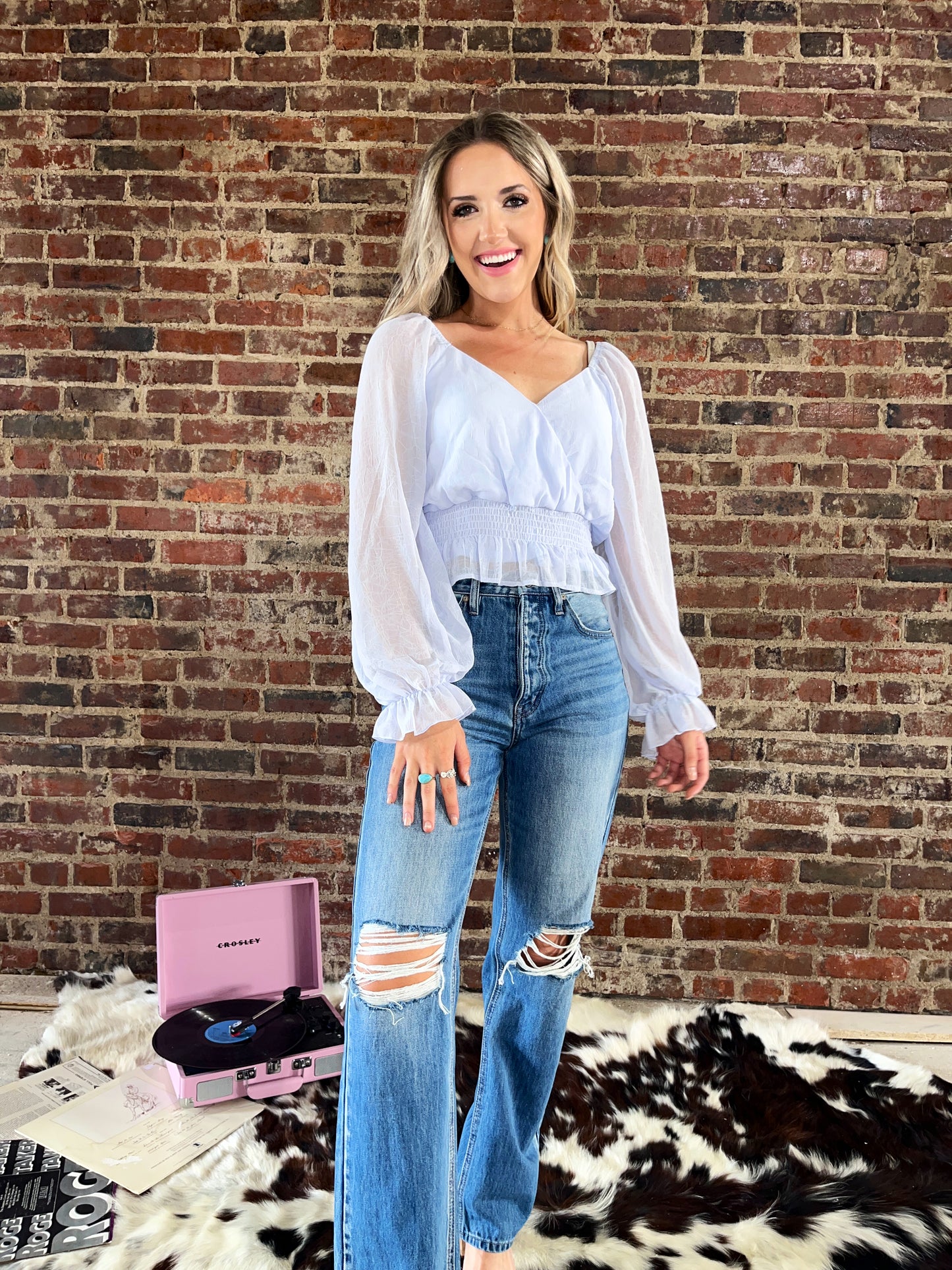 Go With The Flow Top
