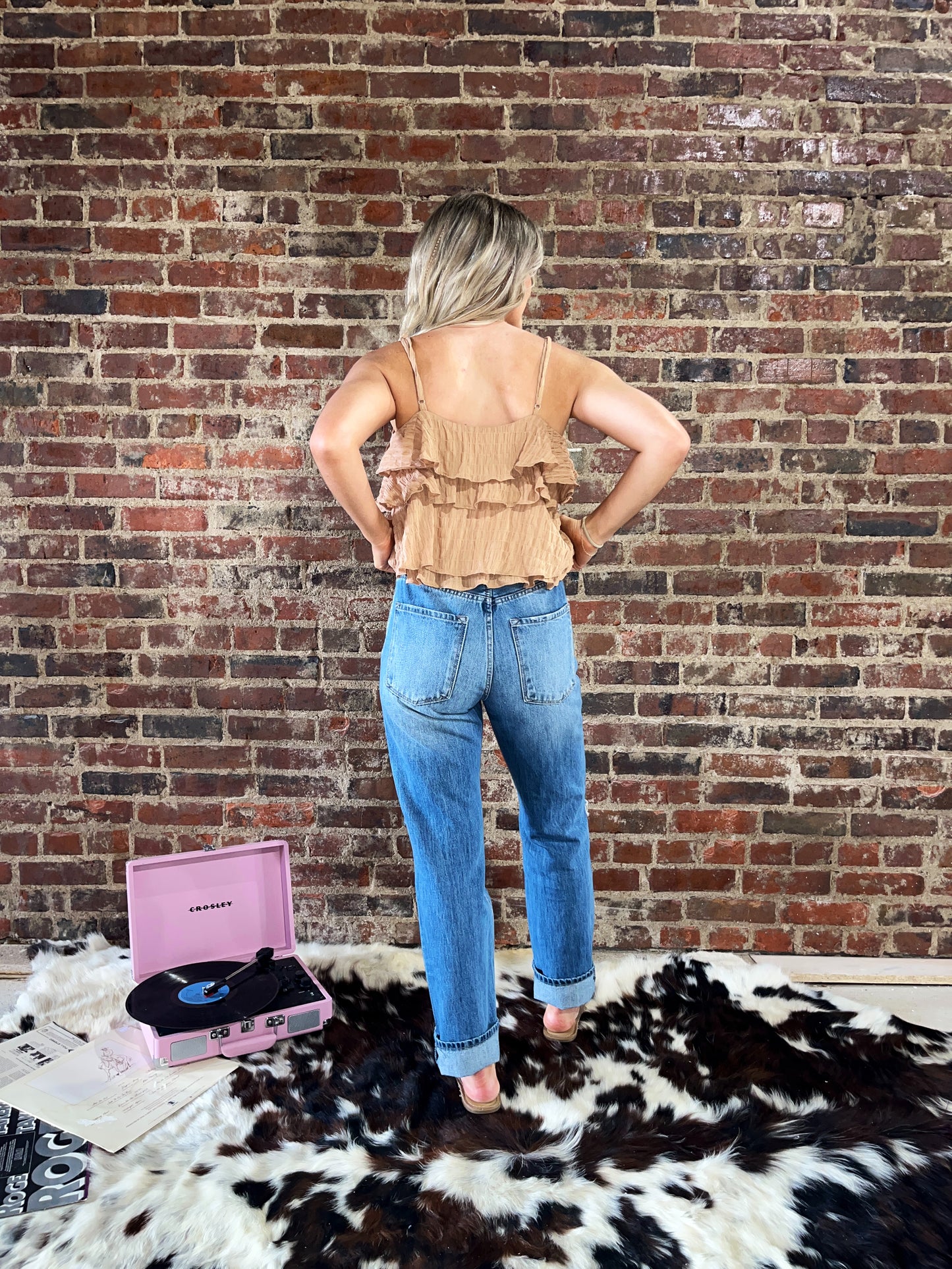Don't Ruffle My Feathers Top
