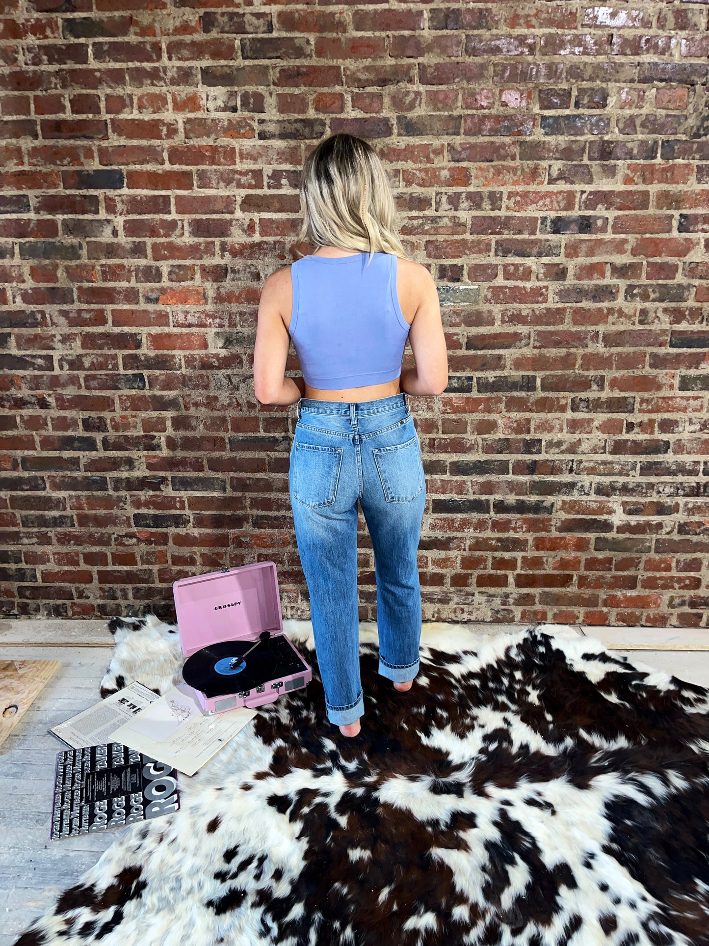 Effortless Top- BLUE